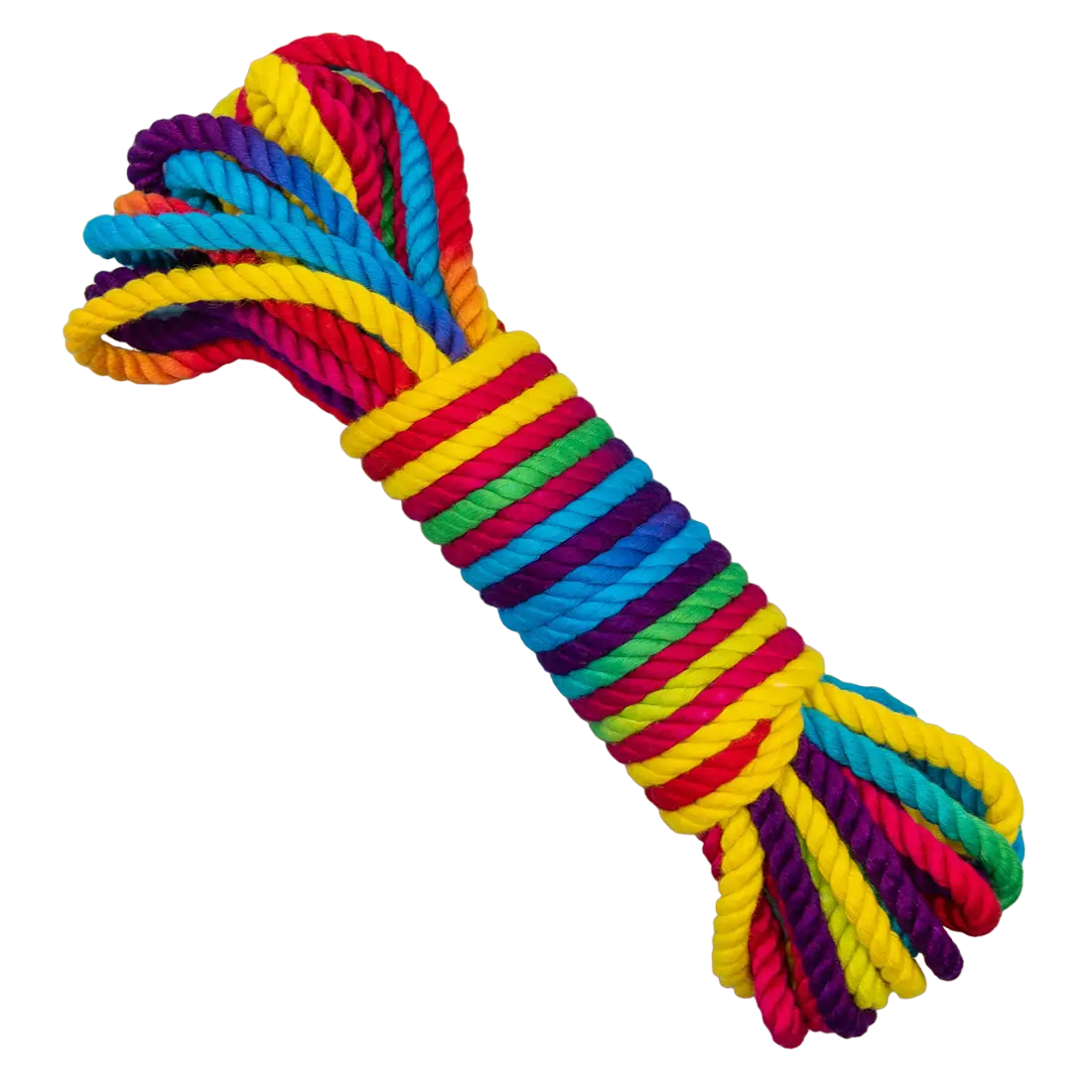 Funfetti Rainbow Bondage Rope  BDSM