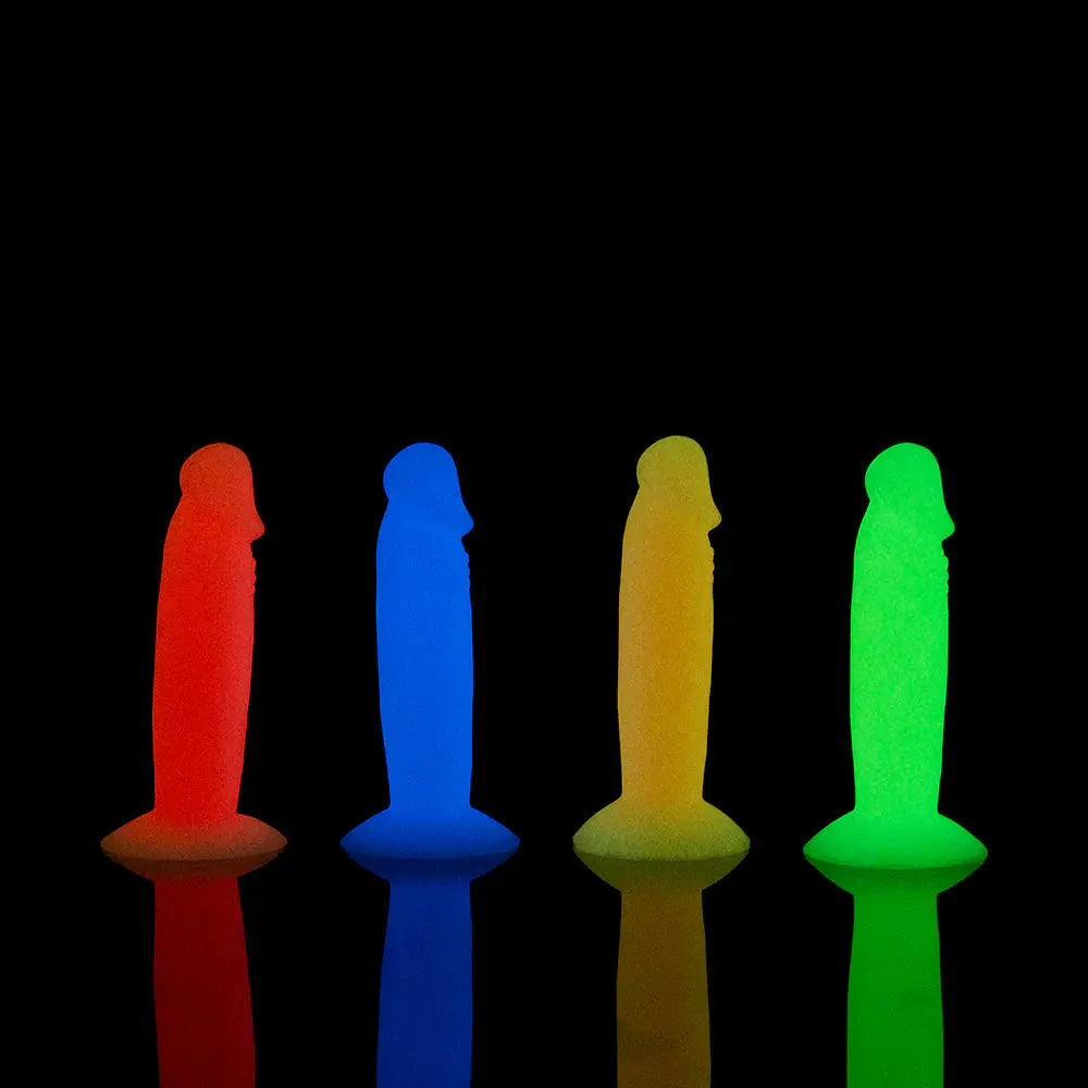 Funny Adult Party Favors Addiction Silly Willy Glow-in-the-Dark Mini Dildos  Novelties - Gag Gifts