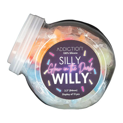 Funny Adult Party Favors Addiction Silly Willy Glow-in-the-Dark Mini Dildos  Novelties - Gag Gifts