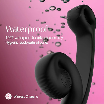 G-Spot Snail Vibrator Snail Sex Toy - Snail Vibe Curve Black G-Spot Vibrator Sex Toy  G-Spot Vibrator