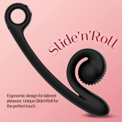 G-Spot Snail Vibrator Snail Sex Toy - Snail Vibe Curve Black G-Spot Vibrator Sex Toy  G-Spot Vibrator