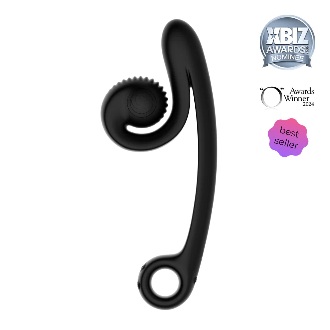 G-Spot Snail Vibrator Snail Sex Toy - Snail Vibe Curve Black G-Spot Vibrator Sex Toy  Vibrator