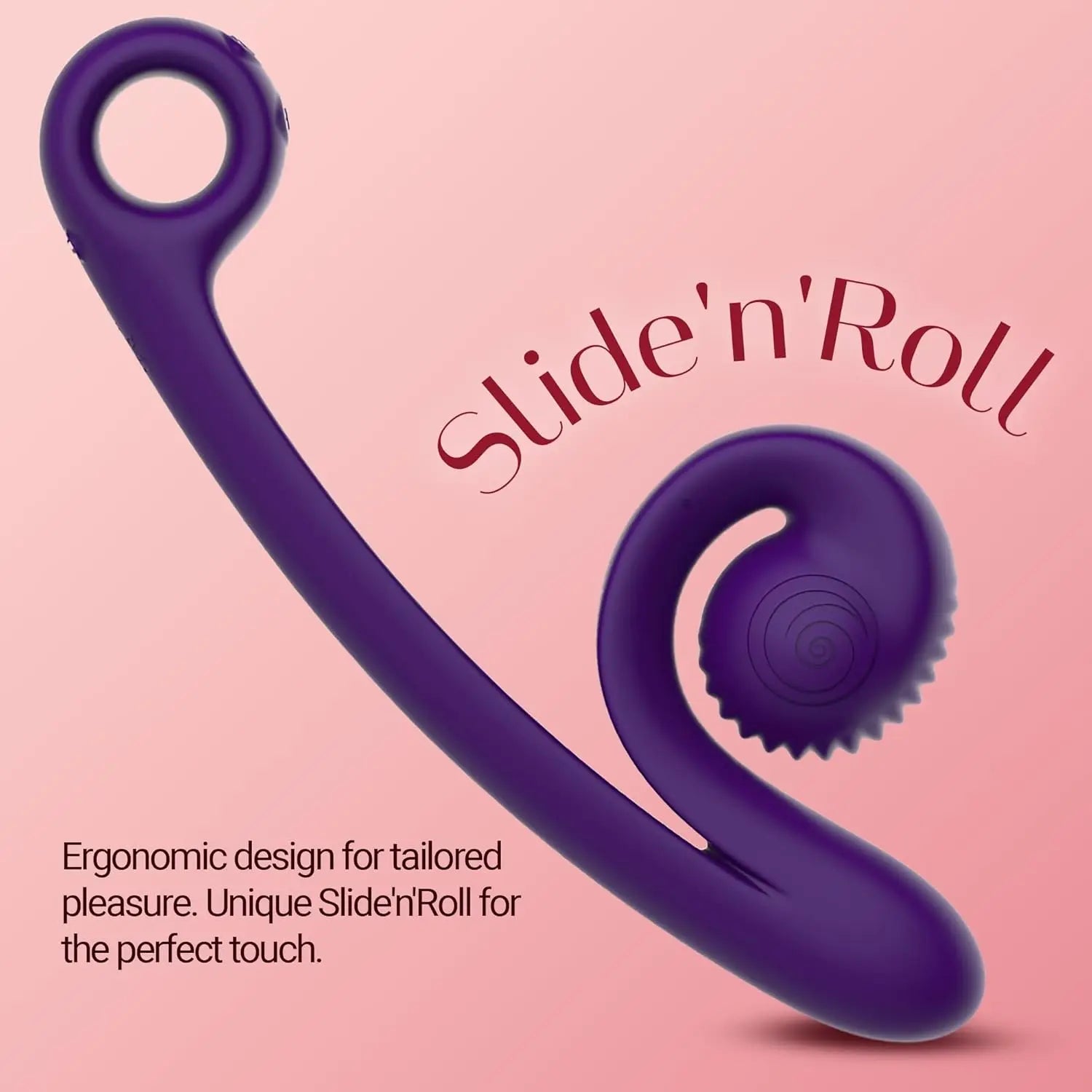 G-Spot Vibrator Snail Sex Toy - Snail Vibe Curve Purple Snail Vibrator Sex Toy  Vibrator