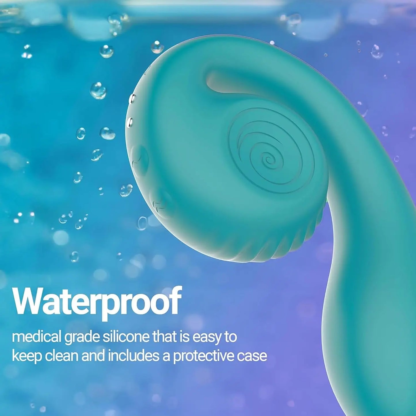 G-Spot Vibrator Snail Sex Toy - Snail Vibe SVibe Gizi Tiffany Blue  G-Spot Vibrator