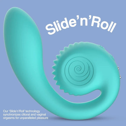G-Spot Vibrator Snail Sex Toy - Snail Vibe SVibe Gizi Tiffany Blue  G-Spot Vibrator