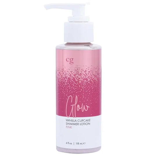 GLOW Pink Shimmer Lotion - Pink 4oz | 118mL  Lubes, Lotions and Accessories