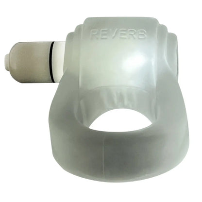 GLOWDICK, cockring with LED, CLEAR ICE  For Him