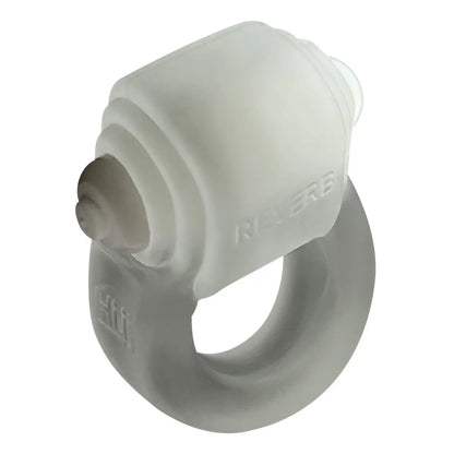 GLOWDICK, cockring with LED, CLEAR ICE  For Him