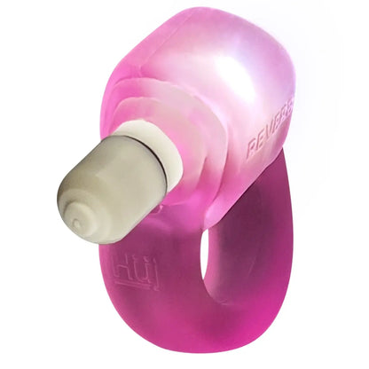 GLOWDICK, cockring with LED, PINK ICE  For Him