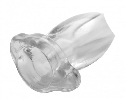 Gape Glory Clear Hollow Anal Plug  Anal Training