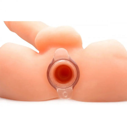 Gape Glory Clear Hollow Anal Plug  Anal Training
