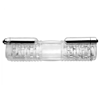 Gay Sex Toy Double Cock Sleeve Tom of Finland Head to Head Vibrating Sleeve  Penis Extenders and Sleeves