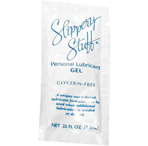 Gel .25oz foil  Lubes, Lotions and Accessories