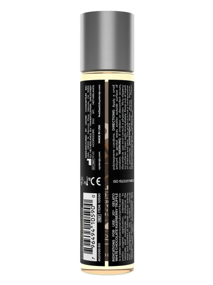 Gelato White Chocolate Raspberry Truffle Flavored Lube - Water Based 1oz  Lubes, Lotions and Accessories