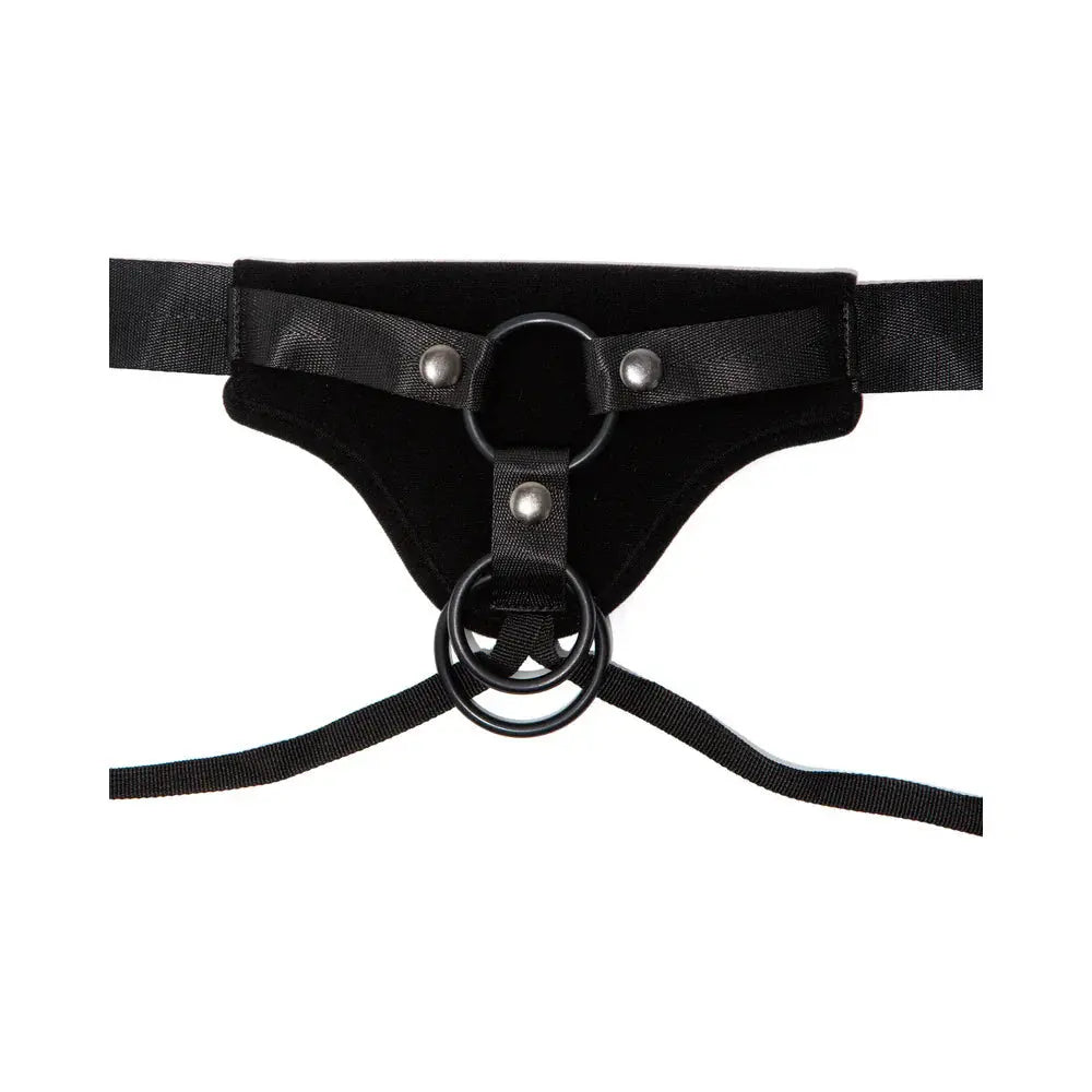 Gender Fluid Skylar Adjustable Strap-On Harness Black  Harnesses