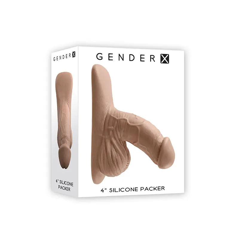 Gender X 4 in. Silicone Packer Medium  Harnesses
