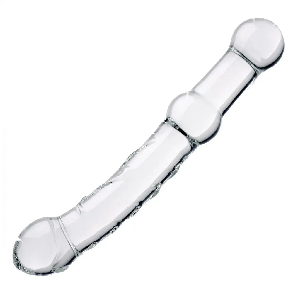 Glass Anal Dildo Prana Thrusting Wand  Glass Toys