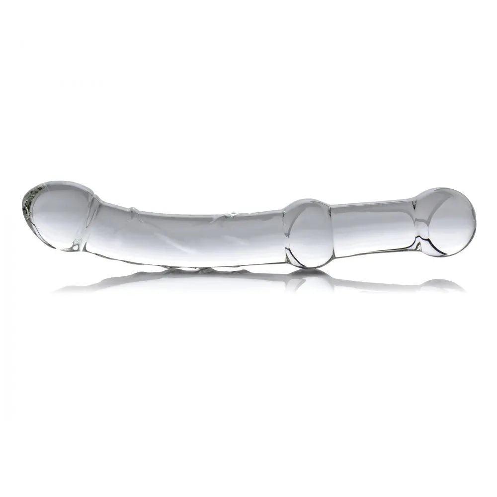 Glass Anal Dildo Prana Thrusting Wand  Glass Toys