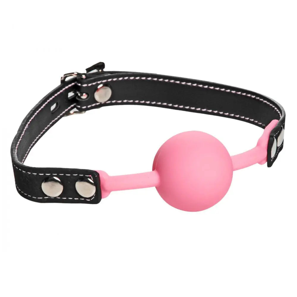 Glow BDSM Gag Glow in the Dark Silicone Ball Gag Locking Gag  Masks, Gags and Blindfolds