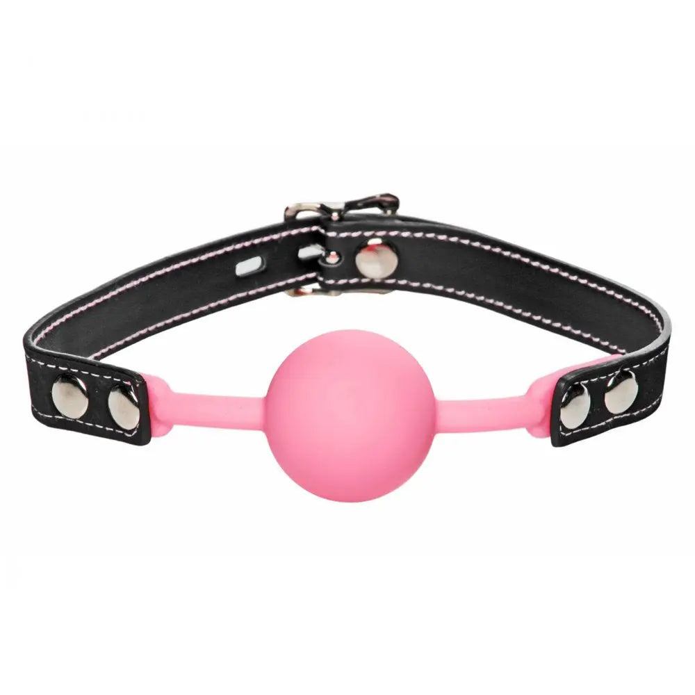 Glow BDSM Gag Glow in the Dark Silicone Ball Gag Locking Gag  Masks, Gags and Blindfolds