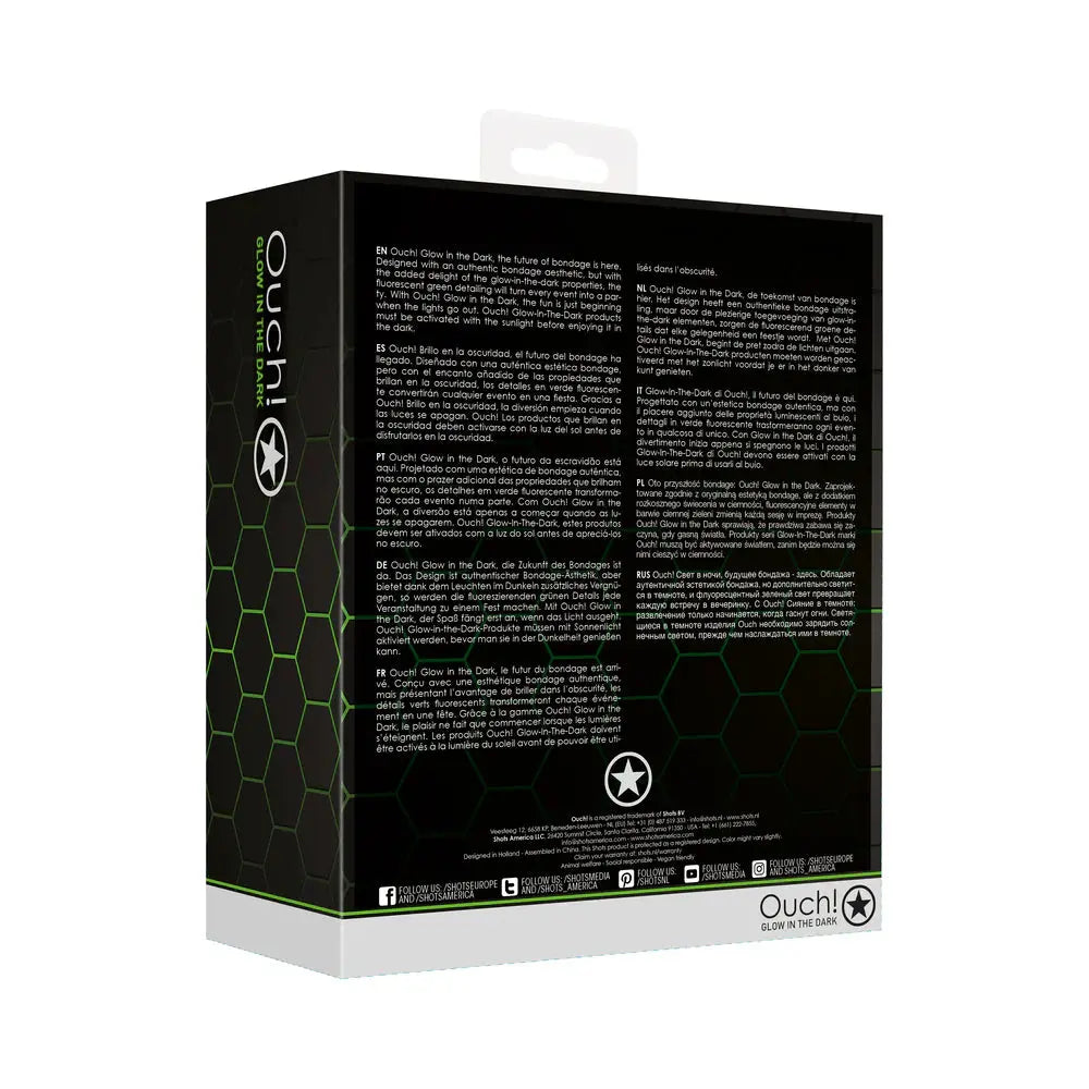 Glow in the Dark Prostate Kit 3-Piece Anal Plug Set Neon Green  Anal Training