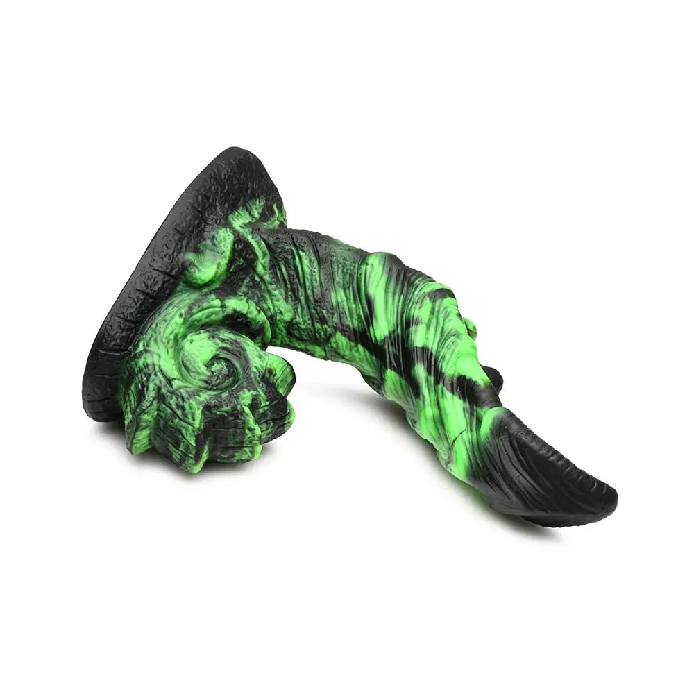 Glowzilla Dildo Huge Monster Cock with Knot Fantasy Dildos Creature Dildos  Fantasy Dildos