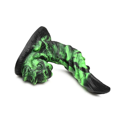 Glowzilla Dildo Huge Monster Cock with Knot Fantasy Dildos Creature Dildos  Fantasy Dildos