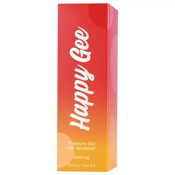 HAPPY GEE Cooling Pleasure Gel Cooling .5fl | 15mL  Lubes, Lotions and Accessories