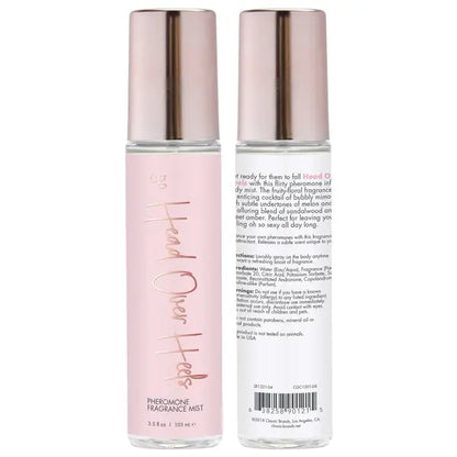 HEAD OVER HEELS Fragrance Body Mist with Pheromones - Fruity - Floral 3.5oz | 103mL  Lubes, Lotions and Accessories