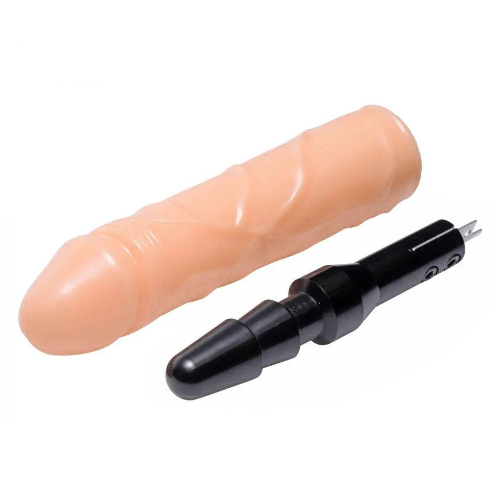 Handheld Sex Machine Thrusting Dildo The Fucking Adapter Plus with Dildo  Sex Machines and Accessories