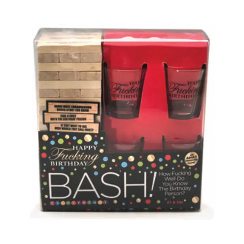 Happy Fucking Birthday Bash Drinking Game  Games - Drinking