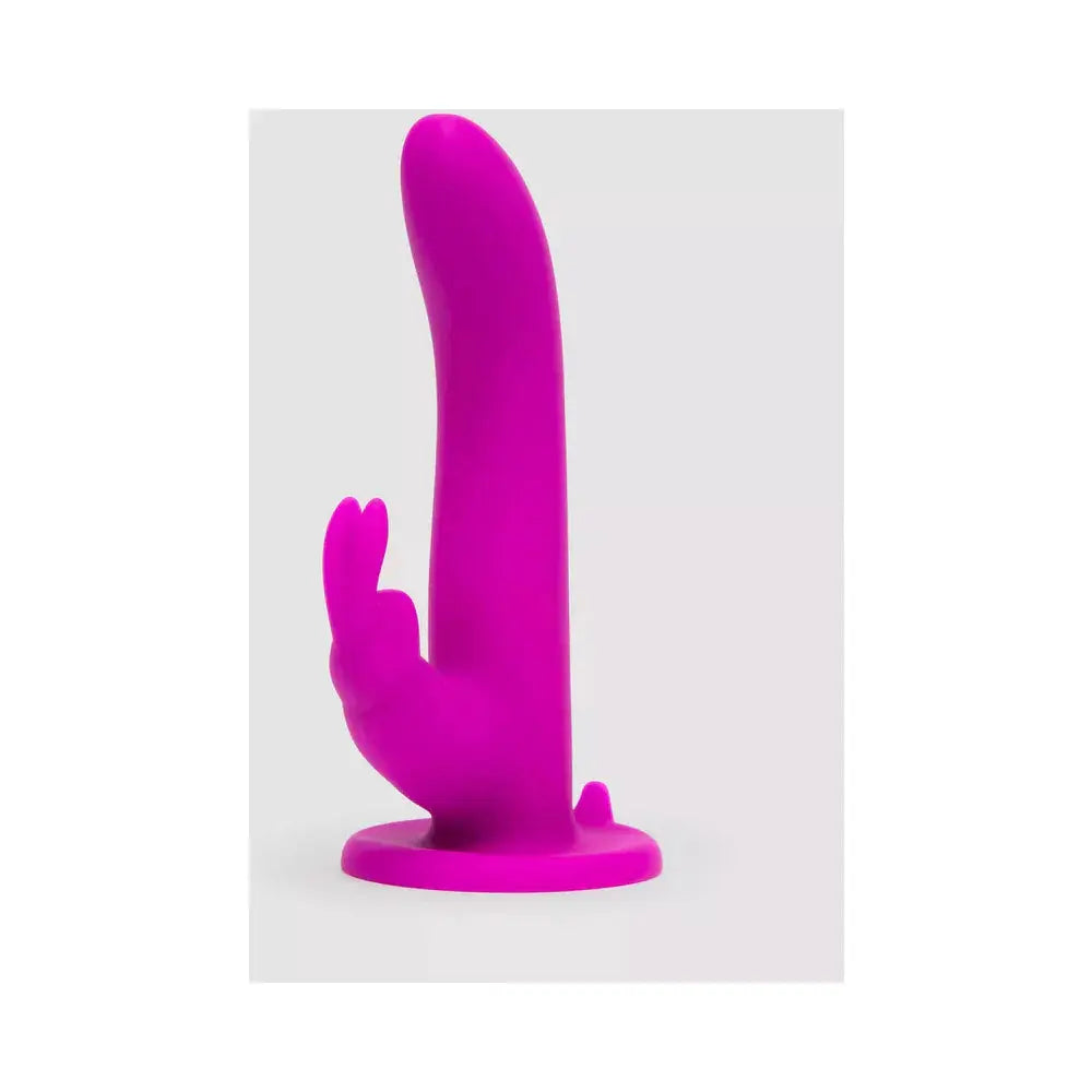 Happy Rabbit Rechargeable Silicone Vibrating Strap-On Harness Set Purple  Harnesses