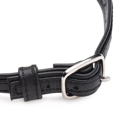 Heart Lock Leather Bondage Choker with Lock and Key - BDSM Collar  Fetish Clothing and Lingerie