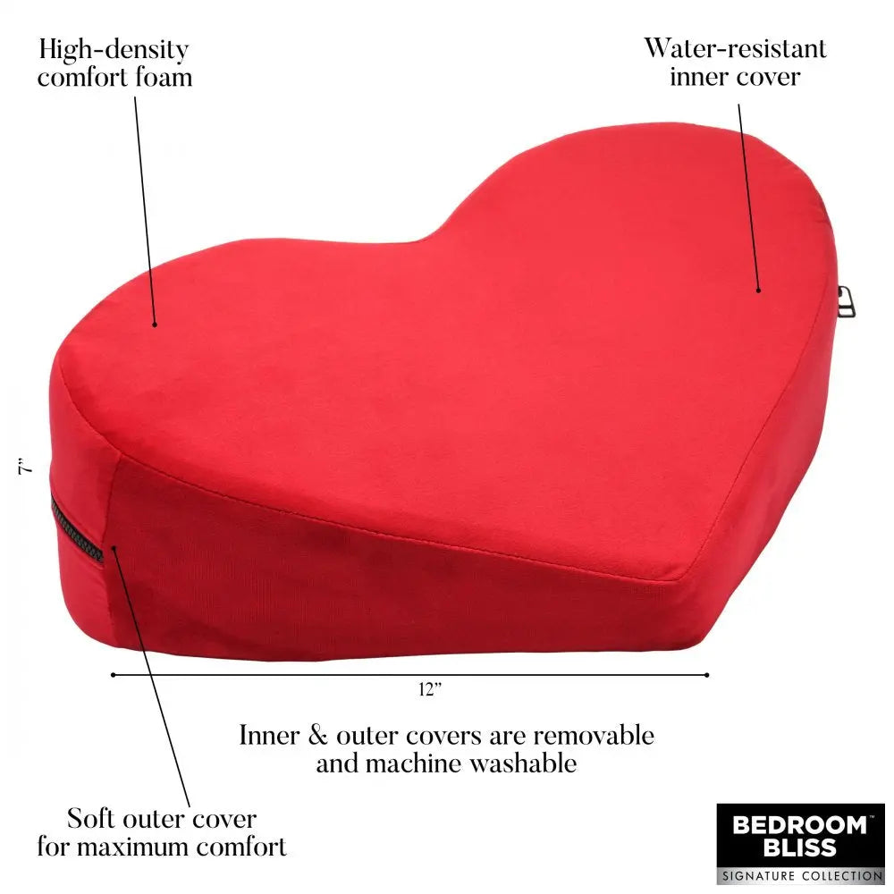 Heart Pillow Sex Wedge Pillow  Sex Position Aid