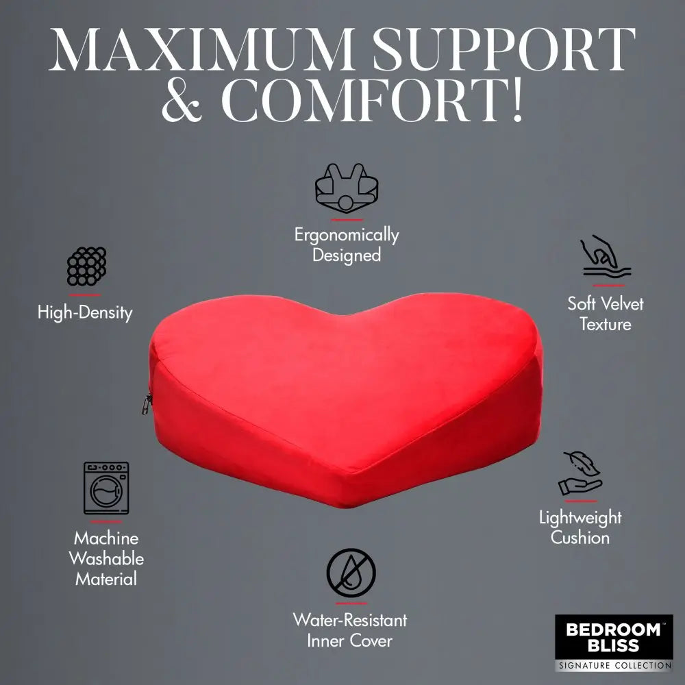 Heart Pillow Sex Wedge Pillow  Sex Position Aid