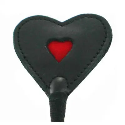 Heart Tip Crop Bondage Erotic Spanking Crop  Impact Play