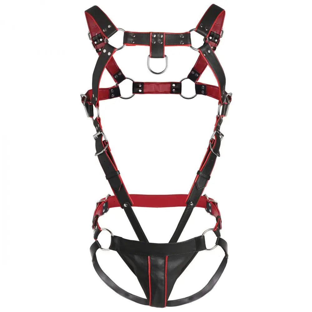 Heathens Male Full Body Bondage Harness - L/XL  Bondage Harness