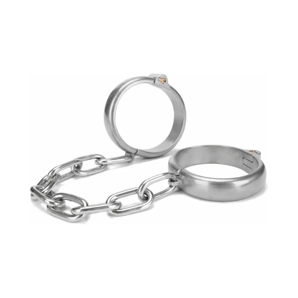 Heavy Duty Ankle Cuffs - Metal Bondage Shackles  Fetish - Cuffs & Restraints