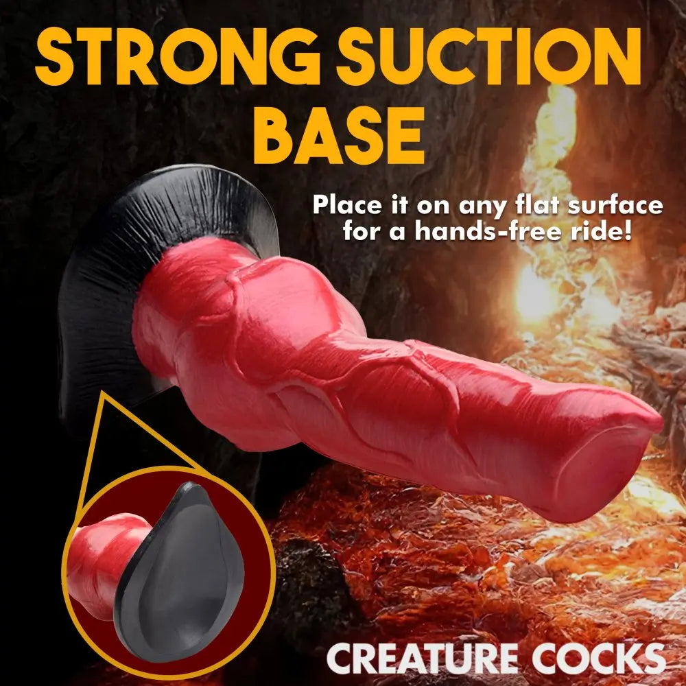 Hell-Hound Canine Penis Silicone Dildo  Fantasy Dildos