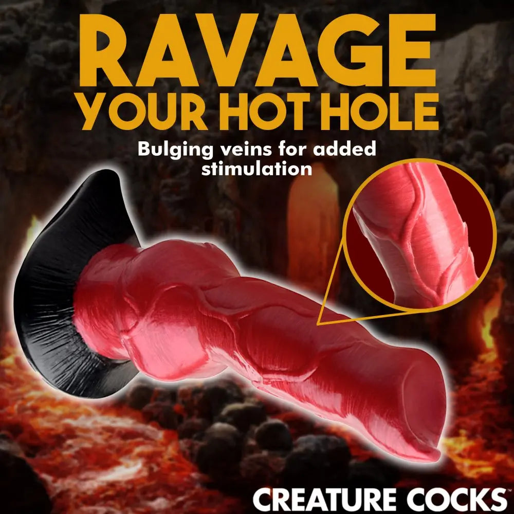 Hell-Hound Canine Penis Silicone Dildo  Fantasy Dildos