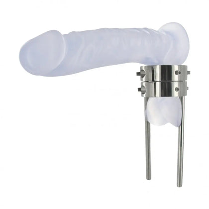 Hells Bridge Spiked Ball Stretcher Luxury Cock and Ball Torture BDSM Device  Ball Stretcher