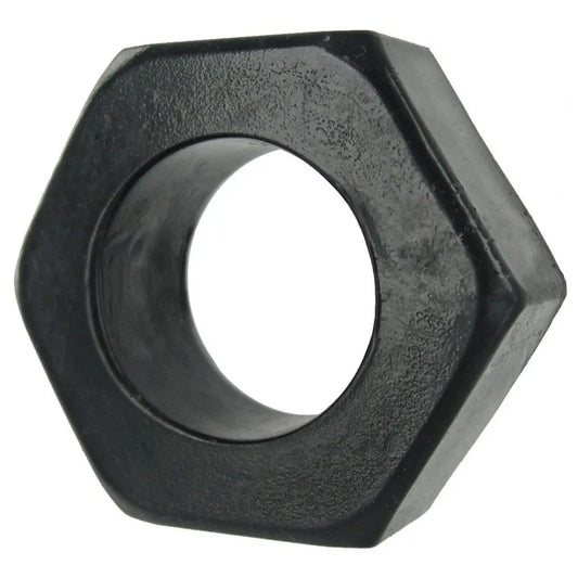HexNut Cock Ring - Black  Cock Rings