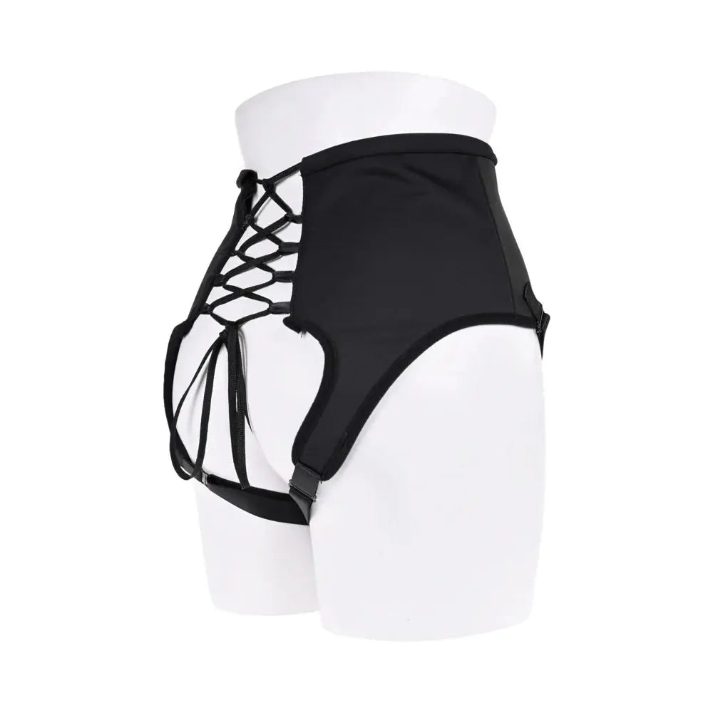 High Waisted Corset Strap On Harness  Strap-Ons & Harnesses