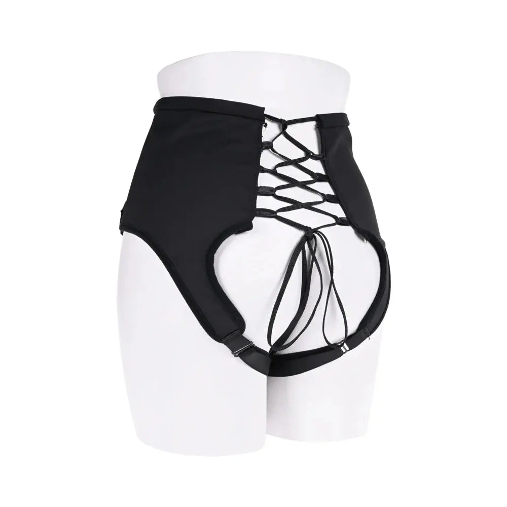 High Waisted Corset Strap On Harness  Strap-Ons & Harnesses