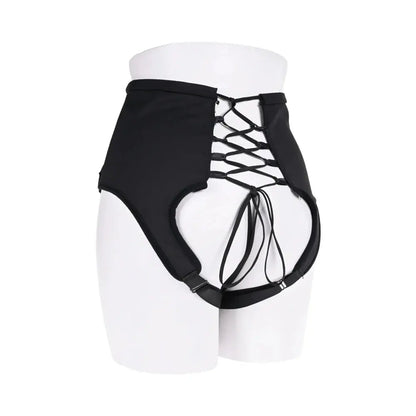 High Waisted Corset Strap On Harness  Strap-Ons & Harnesses