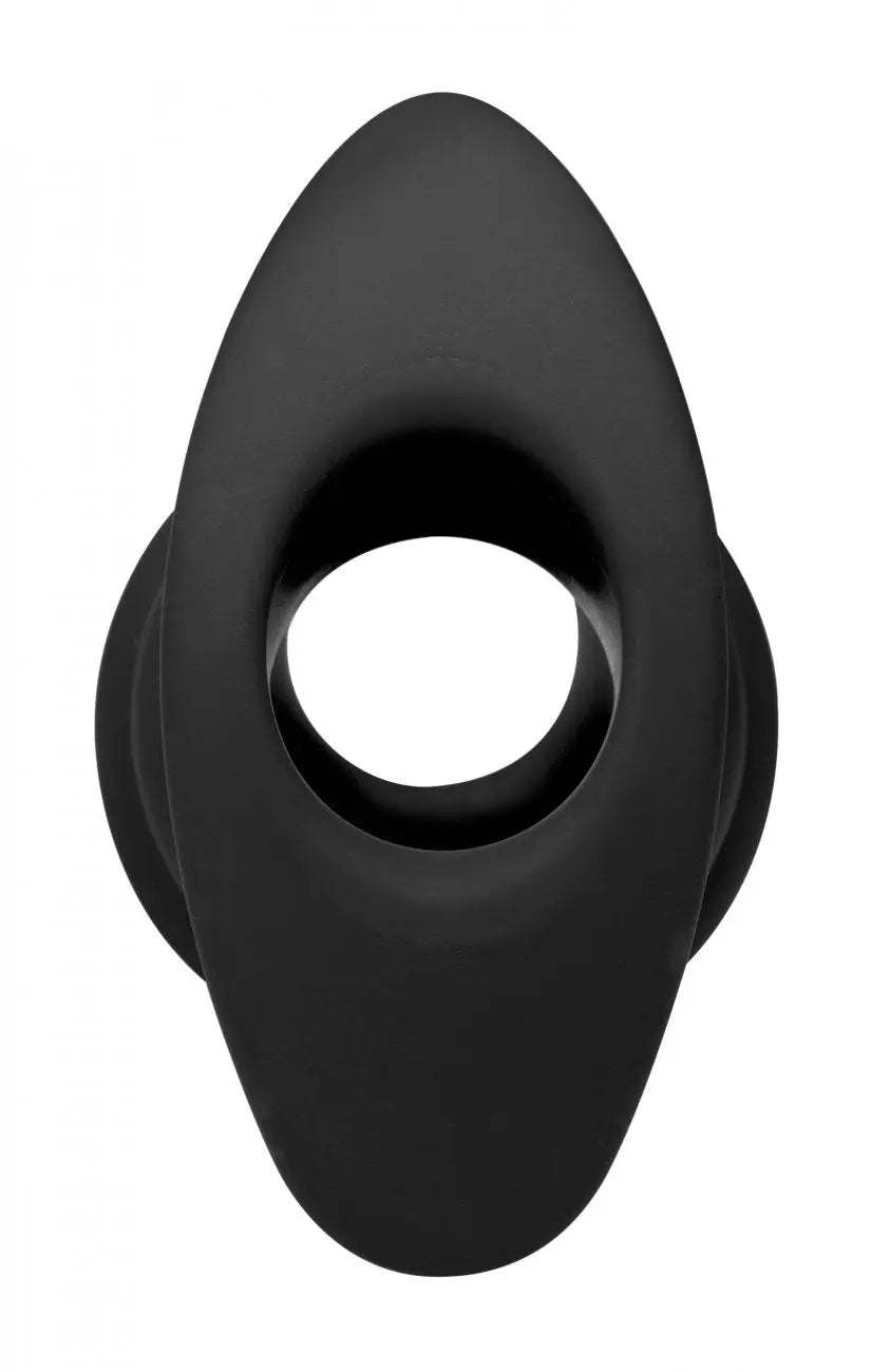 Hive Ass Tunnel Silicone Ribbed Hollow Anal Plug - Large  Anal