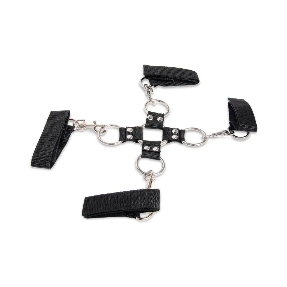 Hogtie Restraints and Ball Gag 7-Piece BDSM Kit  Hogtie Restraints