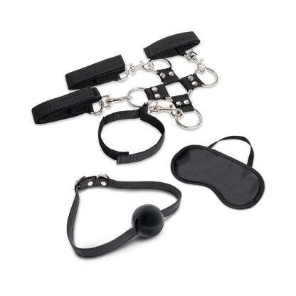 Hogtie Restraints and Ball Gag 7-Piece BDSM Kit  Hogtie Restraints