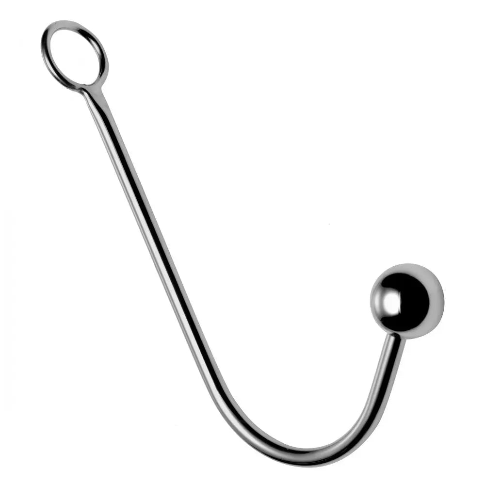 Hooked Stainless Steel Anal Hook  Restraints and Cuffs