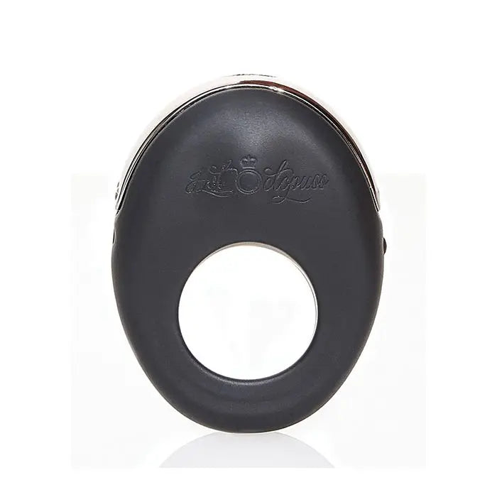 Hot Octopuss Atom Rechargeable Vibrating Cock Ring Black  Vibrating Cock Ring